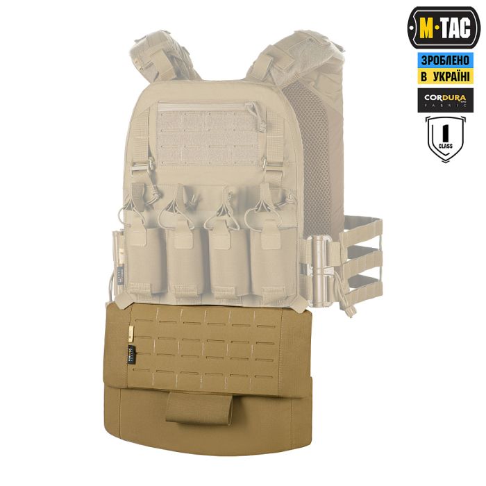M-Tac захист живота з балістичним пакетом 1 клас захисту Laser Cut Coyote