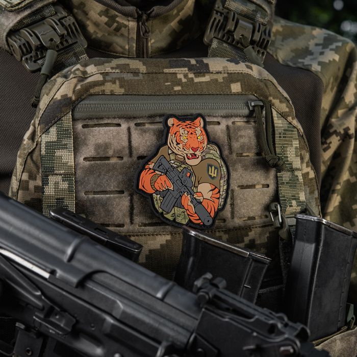 M-Tac нашивка Тигр танкові війська PVC