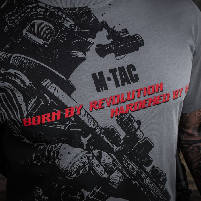 M-Tac футболка Warrior Oversize Light Grey