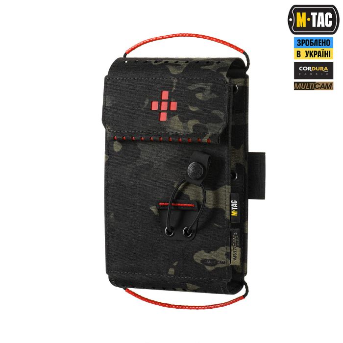 M-Tac Аптечка-вкладиш тактична індивідуальна IFAK Elite Multicam Black
