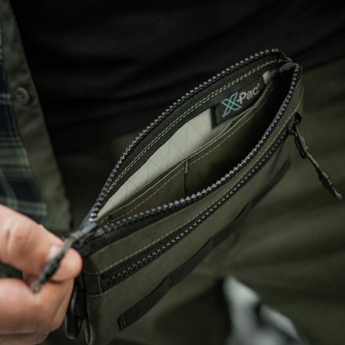 M-Tac гаманець горизонтальний з карабіном X-Pac Elite Ranger Green