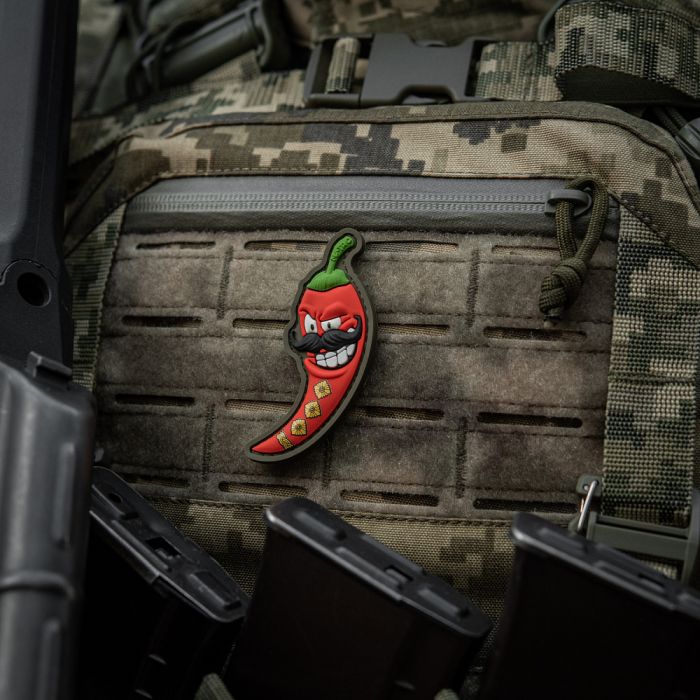 M-Tac нашивка Перчик 3D полковник (PVC)