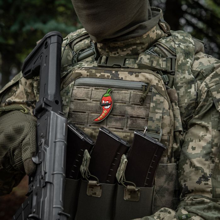 M-Tac нашивка Перчик 3D капітан (PVC)