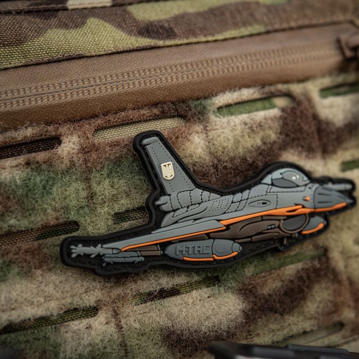 M-Tac нашивка F-16 PVC