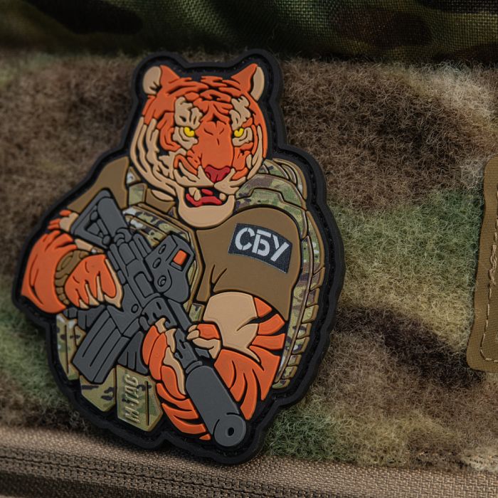 M-Tac нашивка Тигр СБУ PVC