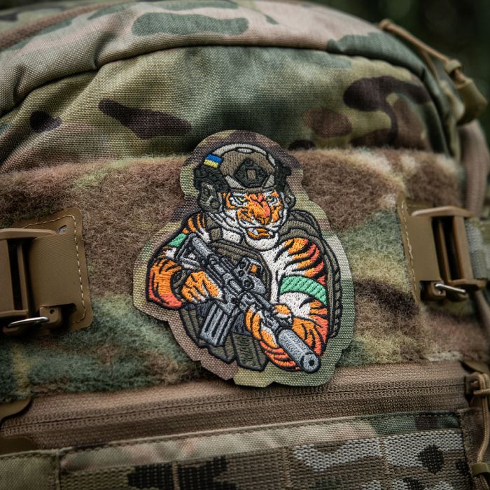 M-Tac нашивка Tiger (вишивка) Multicam/RG/Green