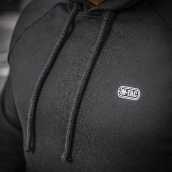 M-Tac кофта Hoodie Cotton Raglan Hard Black