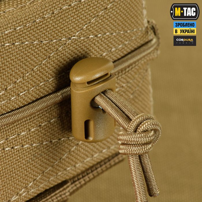 M-Tac підсумок для АК відкритий подвійний Laser Cut  Coyote