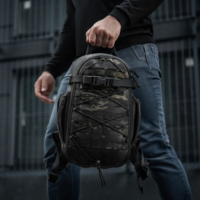 M-Tac рюкзак Sturm з ергономічними лямками Elite Multicam Black