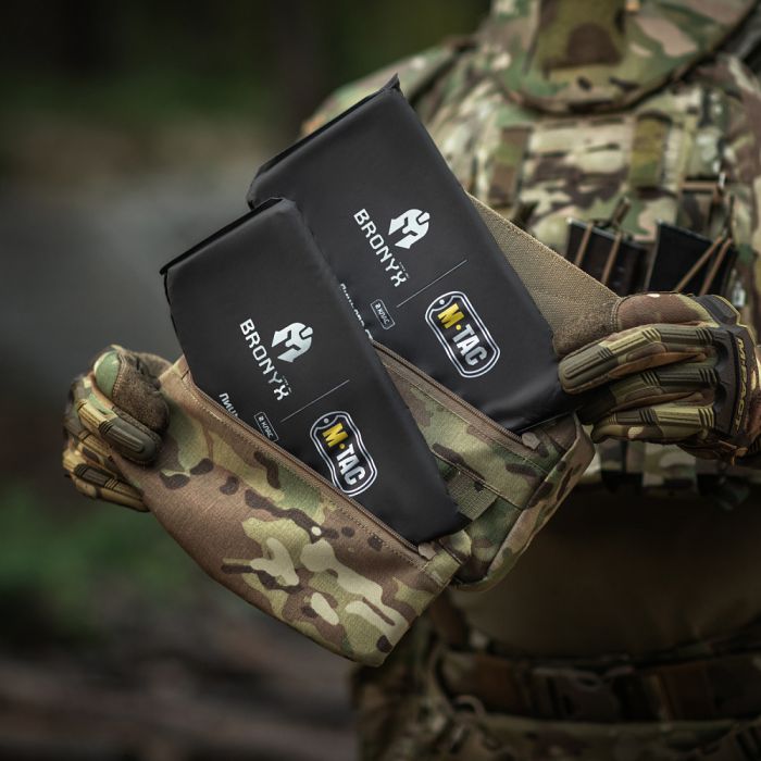 M-Tac захист живота з балістичним пакетом 2 клас захисту (BRONYX) Multicam