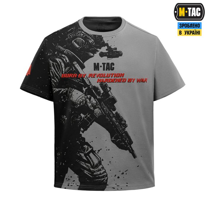 M-Tac футболка Warrior Oversize Light Grey