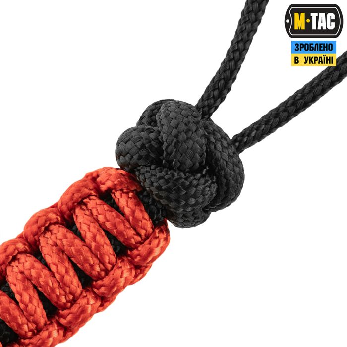 M-Tac темляк Scandinavian Small китайський вузол Black&Red