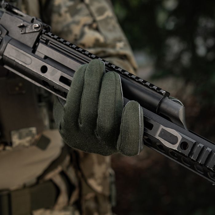 M-Tac рукавички Nomex Sport Leather Olive
