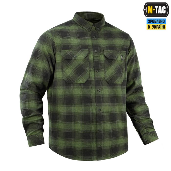 M-Tac сорочка Lumberjack Cotton Shirt Olive/Black