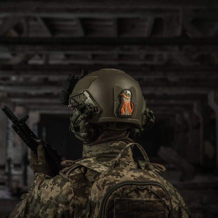 M-Tac нашивка Orange Cat PVC (MM14 cover)