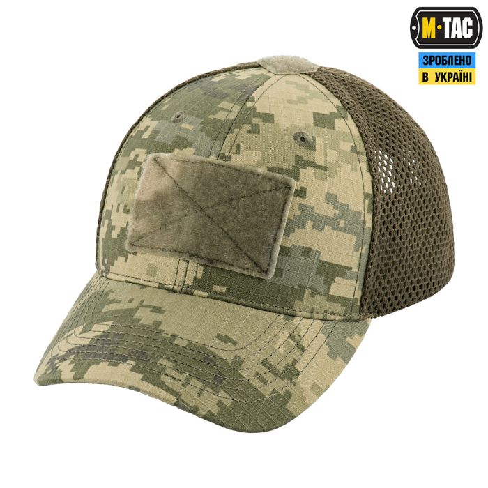 M-Tac бейсболка тактическая с сеткой Rip-Stop MM14