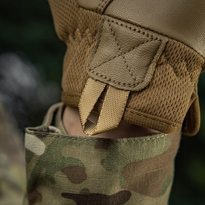 M-Tac рукавички Scout Tactical Mk.2 шкіряні Coyote