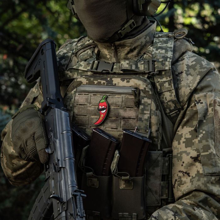 M-Tac нашивка Перчик 3D лейтенант (PVC)