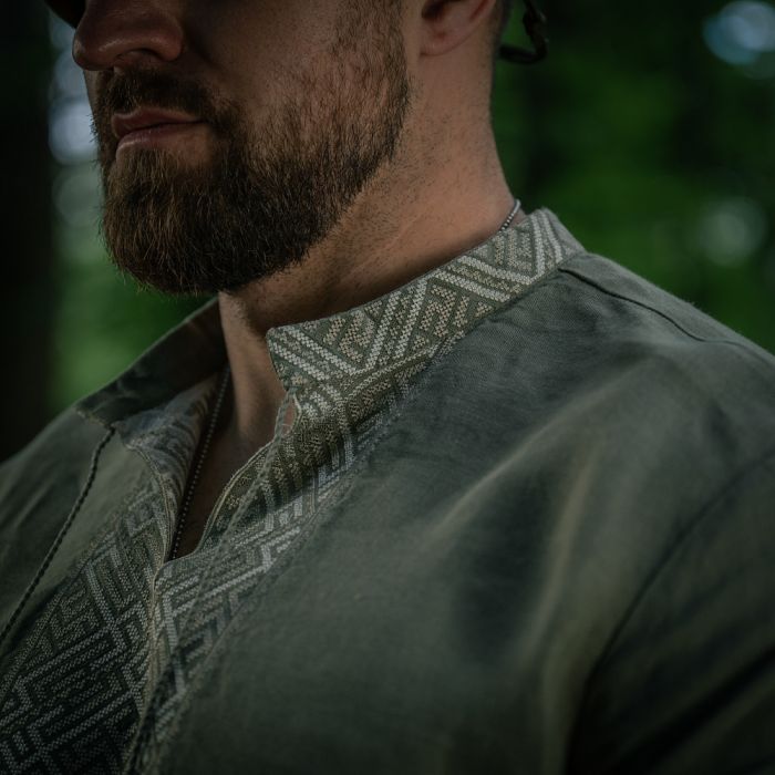 M-Tac вишиванка тактична 100% льон тип 2 олива