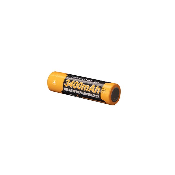 Fenix АКБ 18650 3400 mAh Li-ion V3.0 Type-C