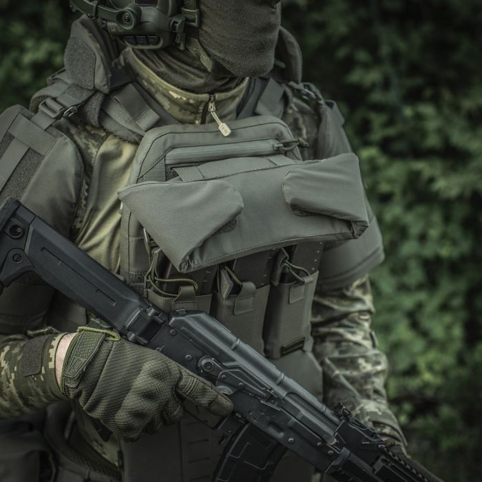 M-Tac Горжет сумісний з активними навушниками 1 клас захисту Elite Ranger Green