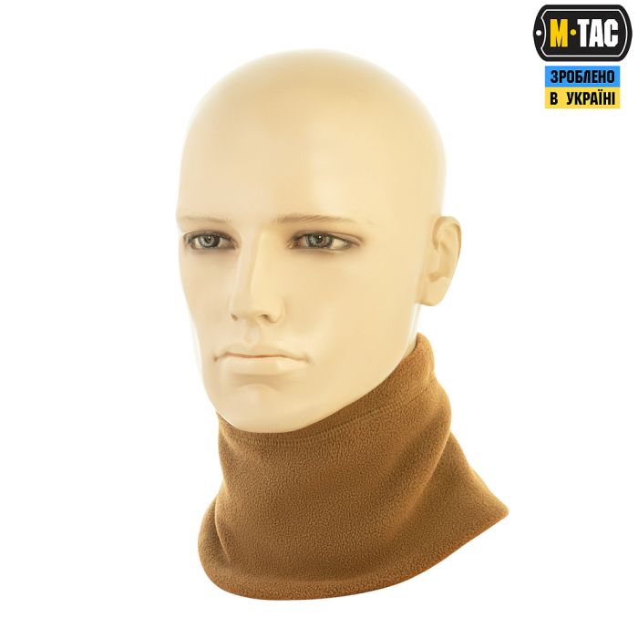 M-Tac шарф-труба Elite короткий з затяжкою фліс (320г/м2) Coyote Brown