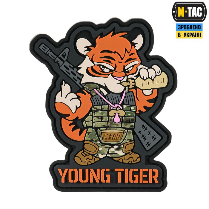 M-Tac нашивка Young Tiger PVC