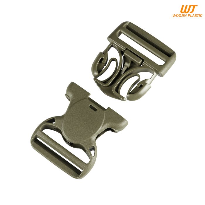 Woojin Plastic фастекс Dual Coplok 50mm Olive