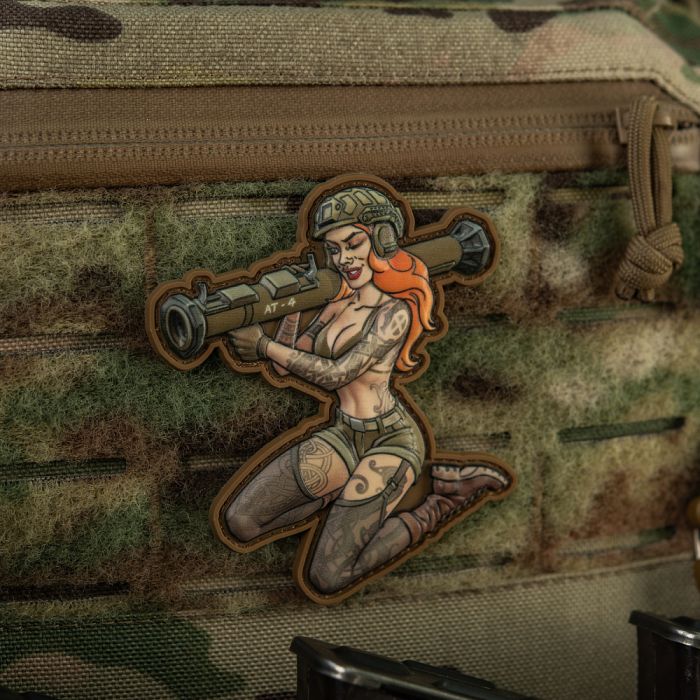 M-Tac нашивка Tactical girl №10 PVC Skandinavik