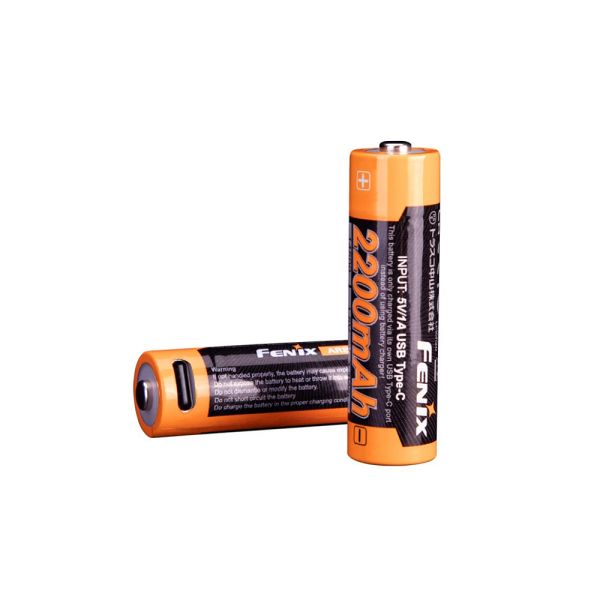Fenix АКБ 14500 2200 mAh Li-ion Type-C