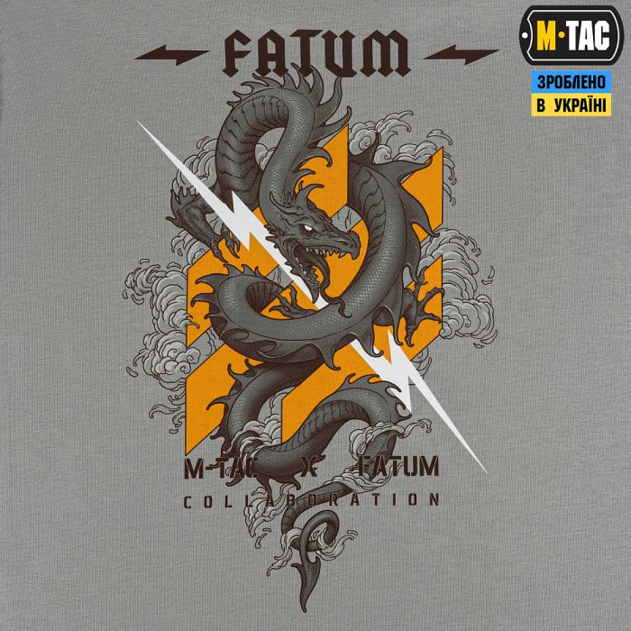 M-Tac футболка Fatum Group Light Grey