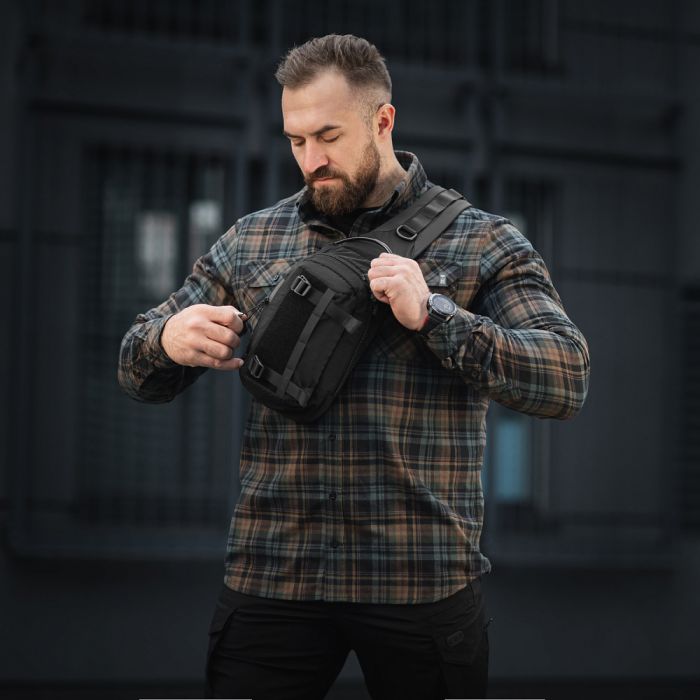 M-Tac сумка Sling Civilian Lite-NR Black