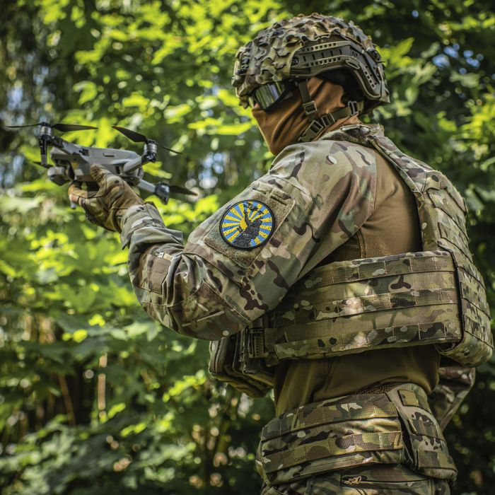 M-Tac нашивка Шлях Самурая (вишивка) Black/Yellow/Blue