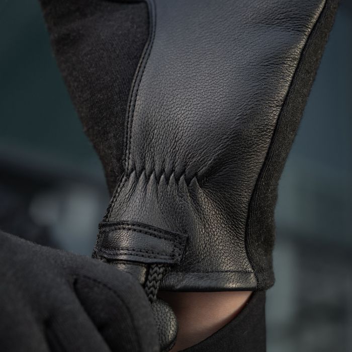 M-Tac рукавички Nomex Sport Leather Black