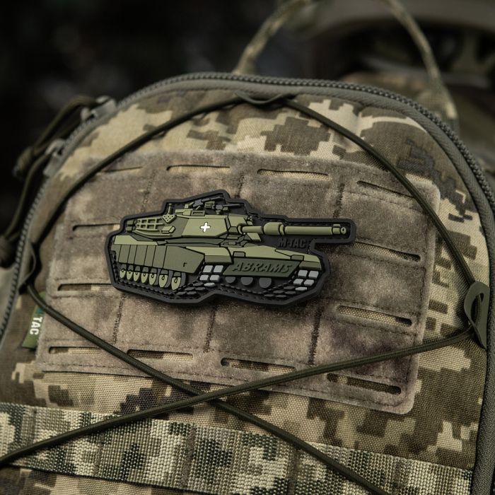 M-Tac нашивка ABRAMS (PVC) olive