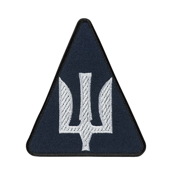 Шеврон Авіація ПС тризуб синій