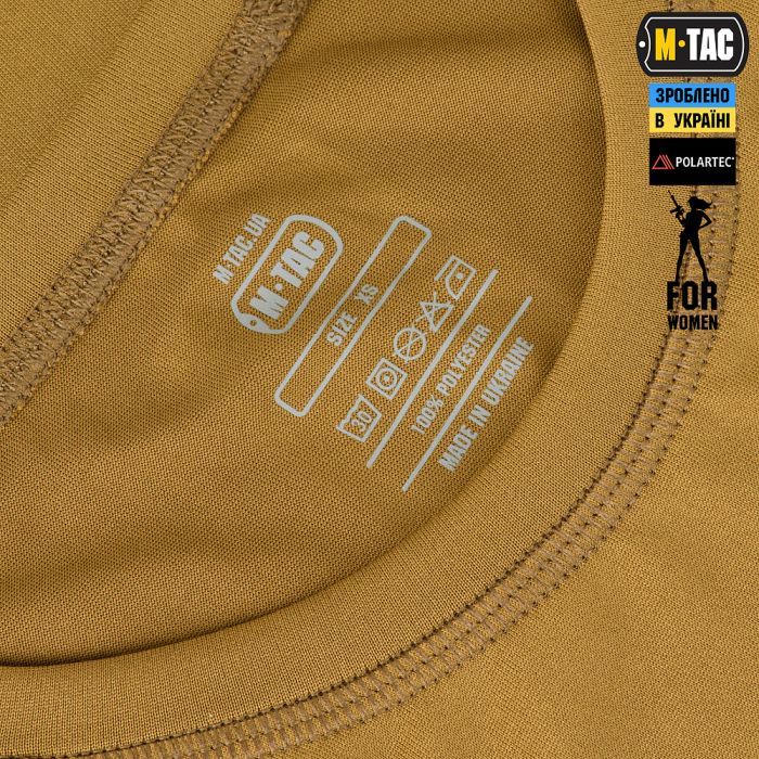 M-Tac футболка Ultra Light Polartec Lady Coyote