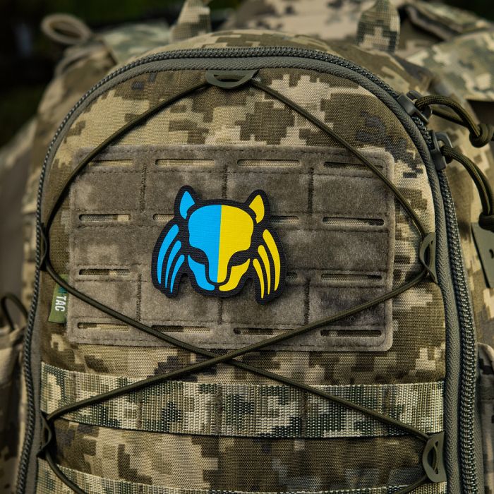 M-Tac нашивка Cat Predator Black/Yellow/Blue
