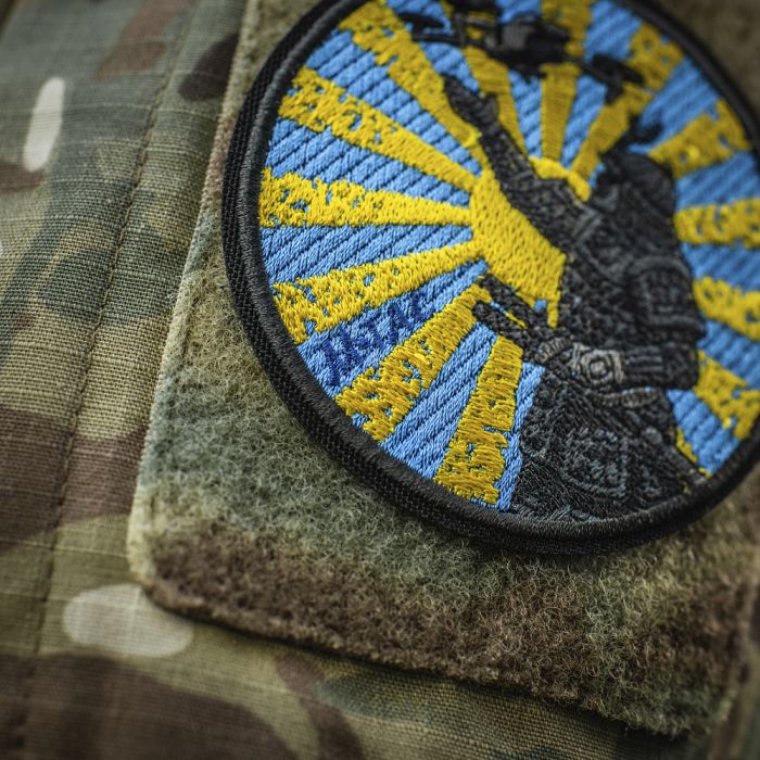 M-Tac нашивка Шлях Самурая (вишивка) Black/Yellow/Blue