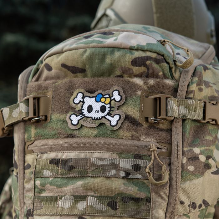 M-Tac нашивка KITTY (вишивка) White/Multicam
