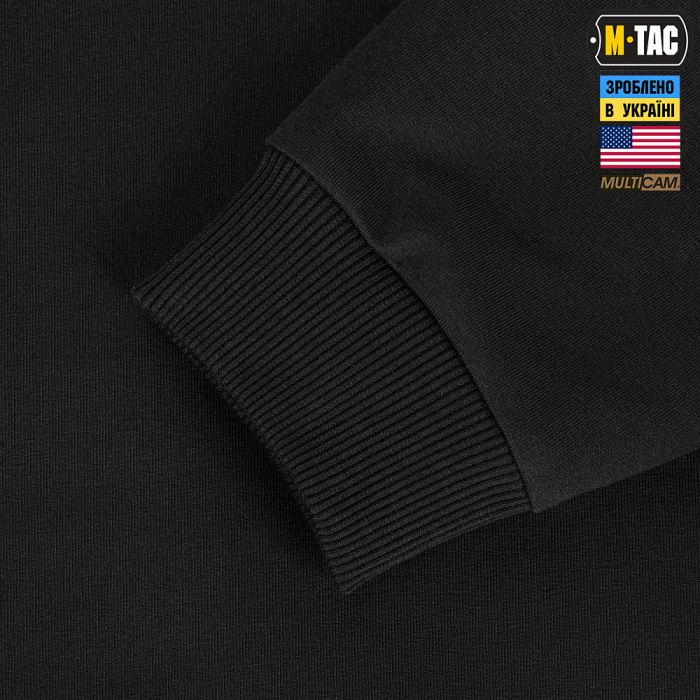 M-Tac кофта Hoodie Combat Black Edition Black Multicam