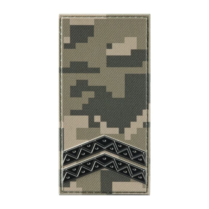 Погон ПВХ об’ємний молодший сержант ММ14