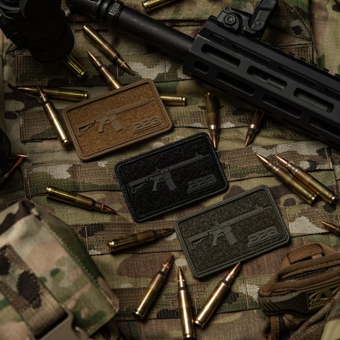 M-Tac нашивка AR-15 Velcro/PVC Ranger Green