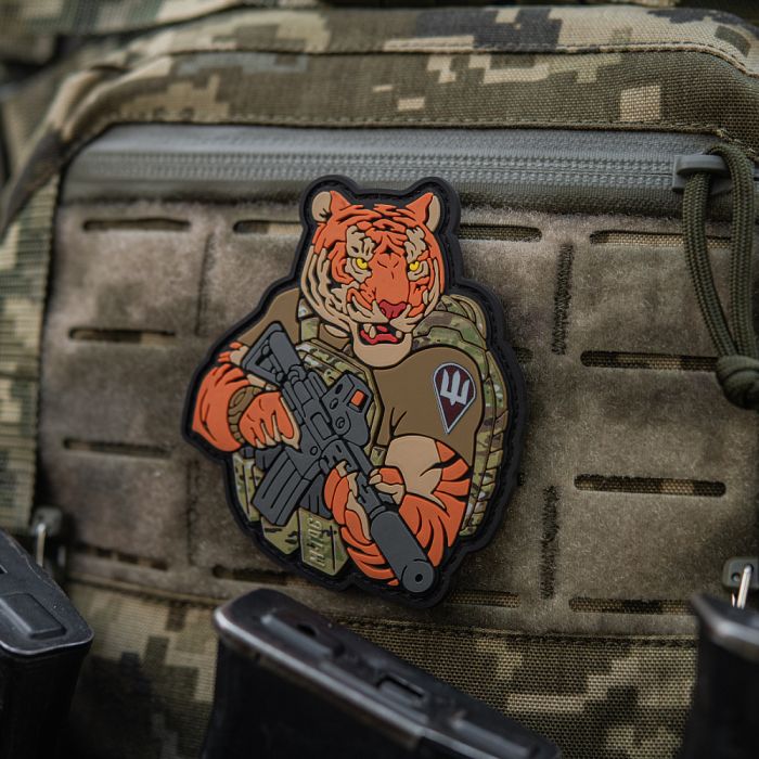 M-Tac нашивка Тигр ДШВ PVC