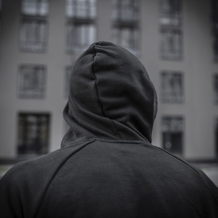 M-Tac кофта Hoodie Cotton Raglan Hard Black