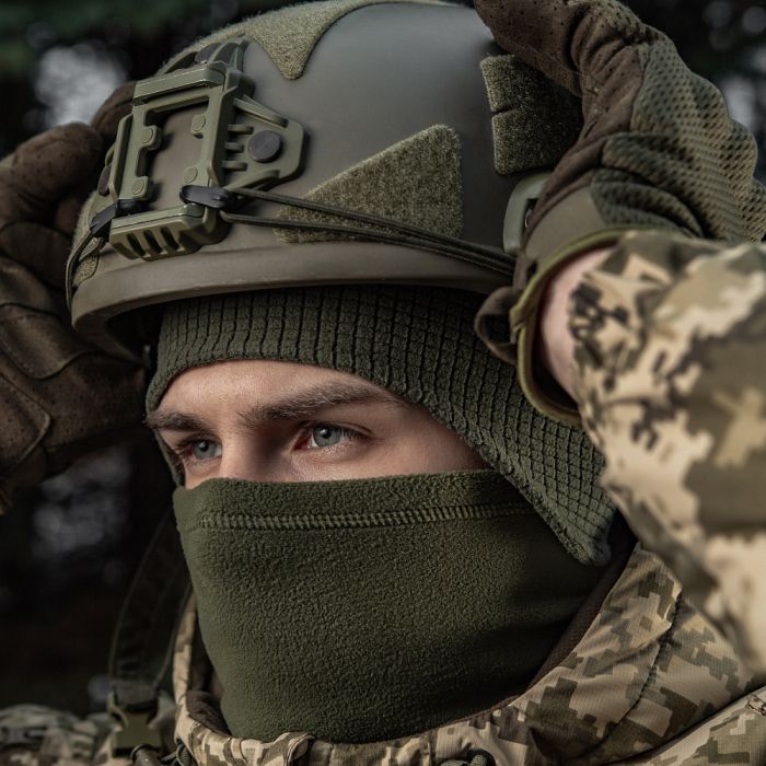 M-Tac шапка-підшоломник Gen.II фліс ріп-стоп Army Olive