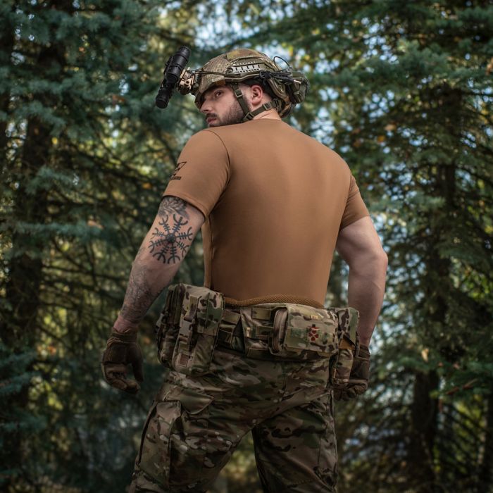 M-Tac футболка Яке їхало, таке здибало Coyote Brown