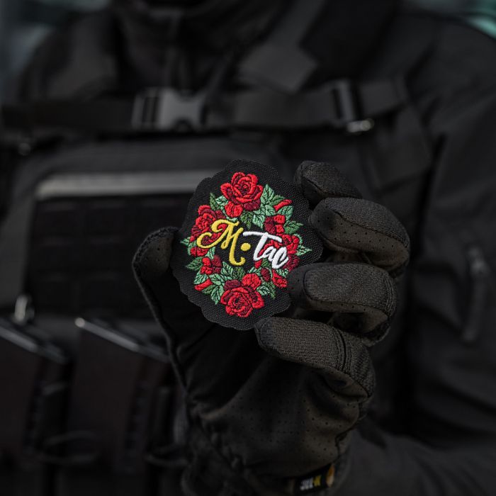 M-Tac нашивка Вінок (вишивка) Black