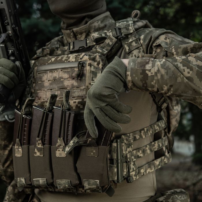 M-Tac рукавички Nomex Sport Leather Olive