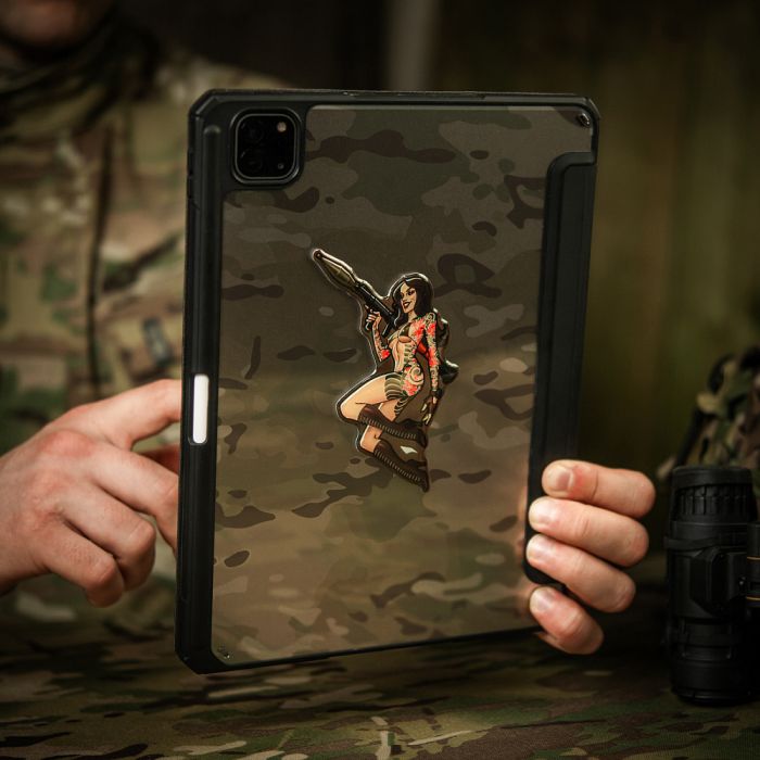 M-Tac наклейка об'ємна Tactical girl №9 РПГ Якудза